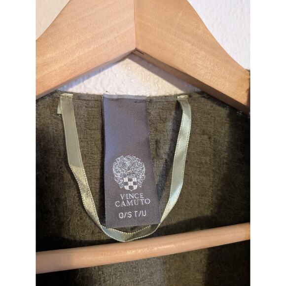 Vince Camuto Green Poncho one size - Picture 2 of 6